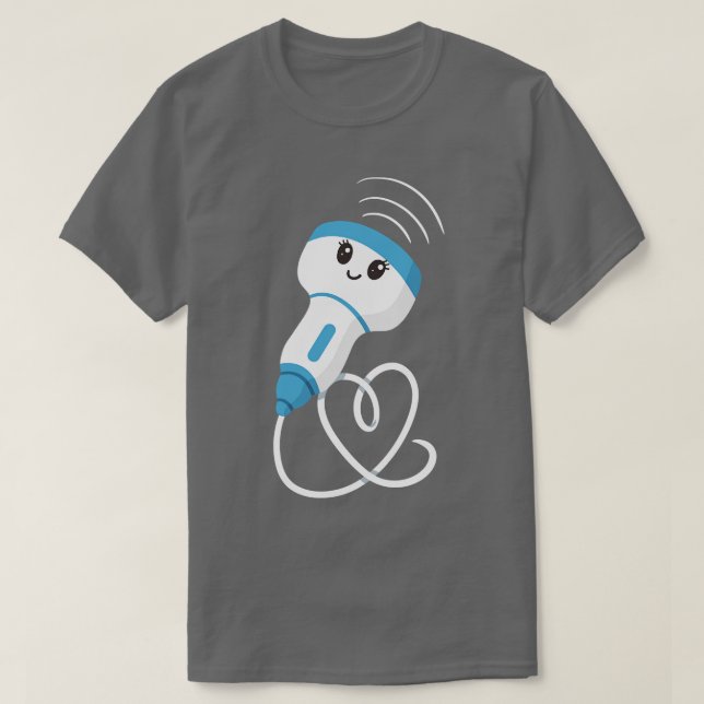 Camiseta Técnico de Ultrasonido Sonógrafo (Diseño del anverso)