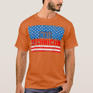 Camiseta Técnico de uñas hélice a artista de tecnología de 