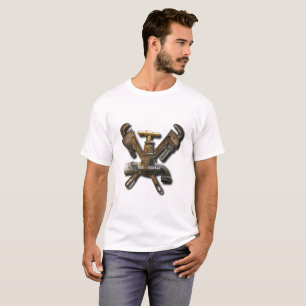 Camiseta Técnico del ingeniero del drenaje de las aguas