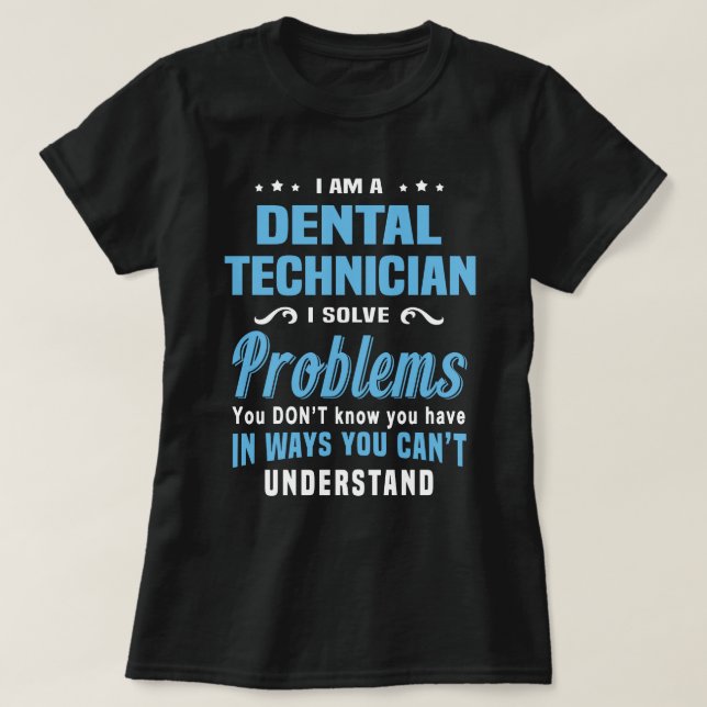 Camiseta Técnico dental (Diseño del anverso)
