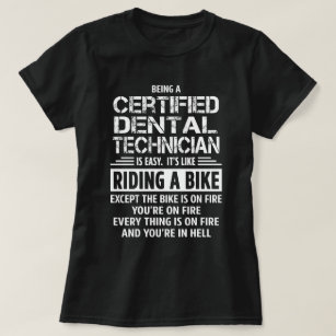 Camiseta Técnico dental certificado