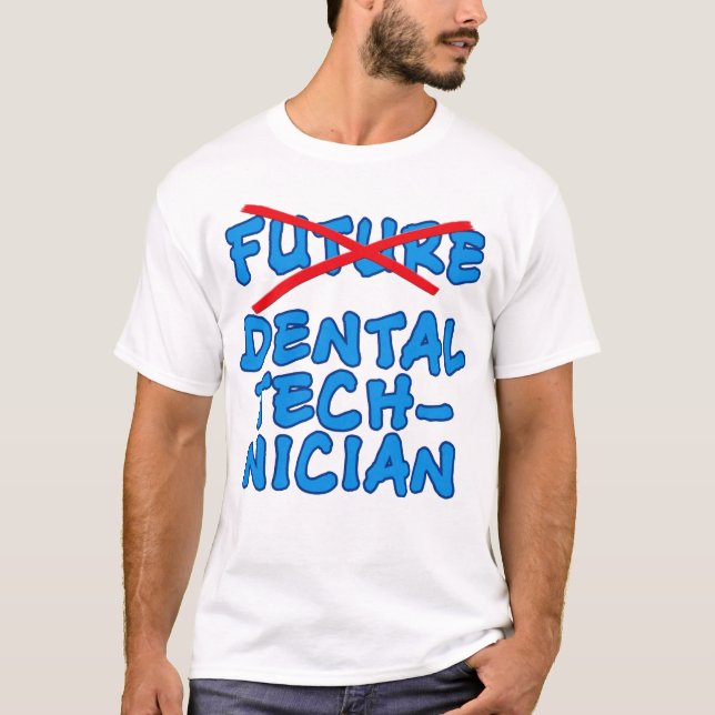 Camiseta Técnico dental no más futuro (Anverso)