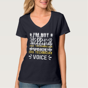 Camiseta Técnico Ekg EKG Electrocardiograma tecnológico
