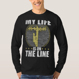 Camiseta Técnico Eléctrico Lineman American Power Line Wo