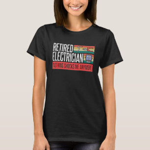 Camiseta Técnico eléctrico retirado de nada