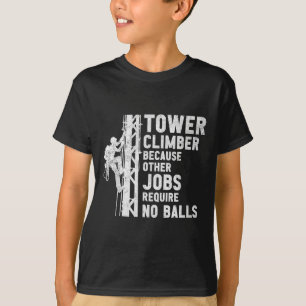 Camiseta Técnico escalador de torres hombres y mujeres esca