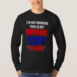 Camiseta Técnico experto en fuegos artificiales 4 de julio