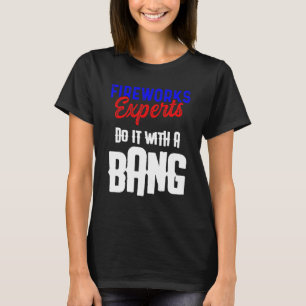 Camiseta Técnico experto en fuegos artificiales 4 de julio
