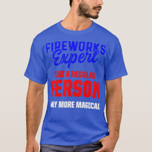 Camiseta Técnico experto en fuegos artificiales 4 de julio 