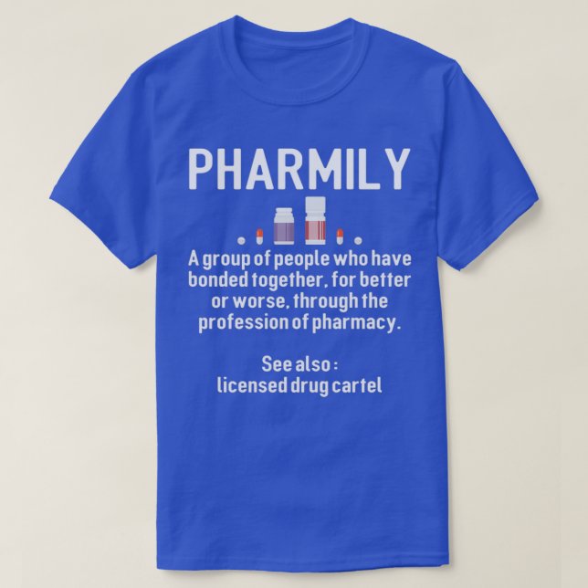 Camiseta técnico farmacéutico riguroso regalo de tecnología (Diseño del anverso)