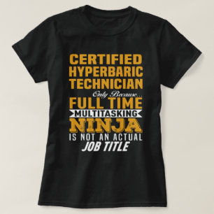 Camiseta Técnico hiperbárico certificado