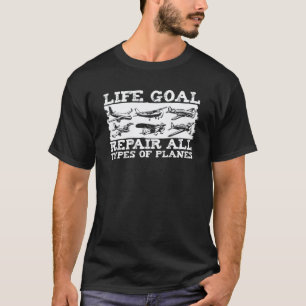 Camiseta Técnico Ingeniero Mecánico de Aeronaves