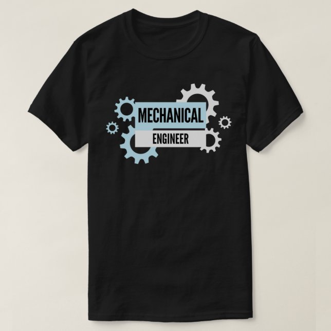Camiseta Técnico Mecánico Asistente de Pinión Graduación (Diseño del anverso)