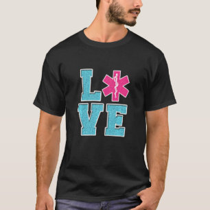 Camiseta Técnico Médico de Emergencia Emt Medicina Ems Para
