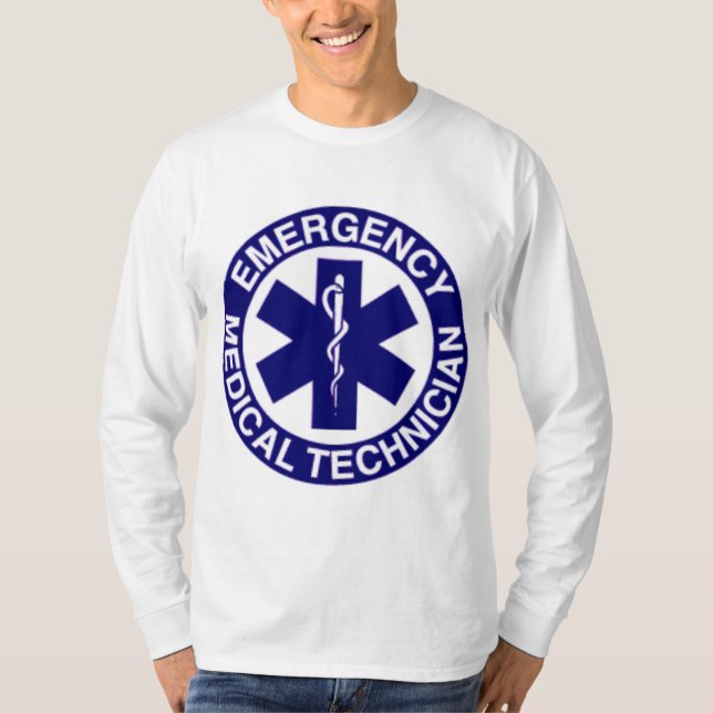 Camiseta Técnico médico de la emergencia de EMT (Anverso)