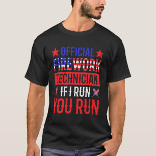 Camiseta Técnico Oficial De Fuego De Fuego Si Te Ejecuto Am