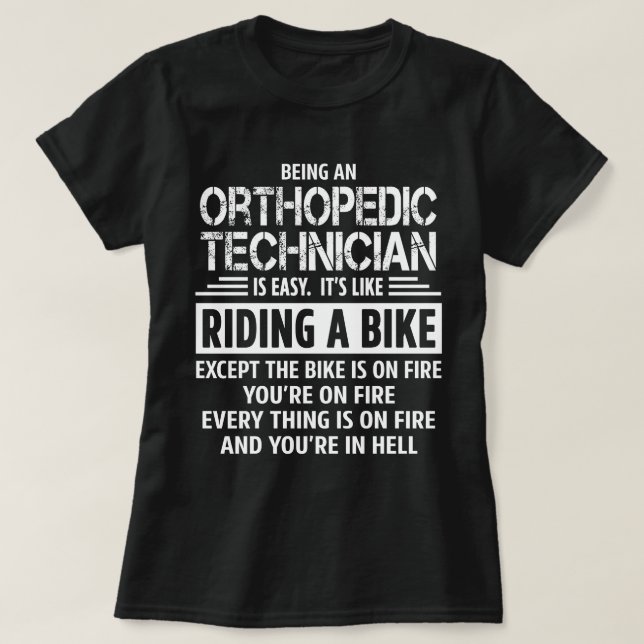 Camiseta Técnico Ortopédico (Diseño del anverso)