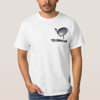 CAMISETA TÉCNICO PROFESIONAL DE LA ANTENA PARABÓLICA
