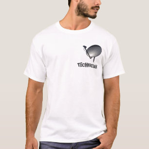 CAMISETA TÉCNICO PROFESIONAL DE LA ANTENA PARABÓLICA
