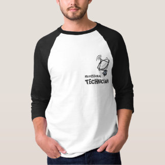 CAMISETA TÉCNICO PROFESIONAL DE LA ANTENA PARABÓLICA DEL