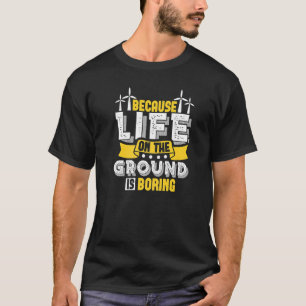 Camiseta Técnico vertical de turbina de alimentación de vie