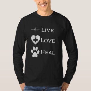Camiseta Técnico veterinario de rescate de animales Vive Am
