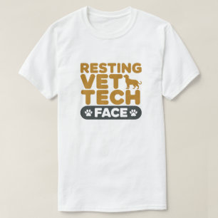 Camiseta Técnico Veterinario Estético Gatos Perros Pata