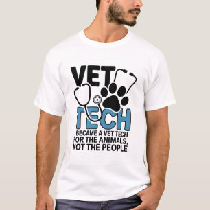 Camiseta Técnico Veterinario Introvertido Divertido Cita Pa