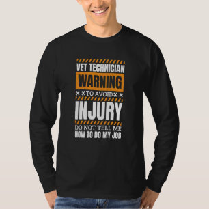 Camiseta Técnico veterinario para veterinarios Veterinario