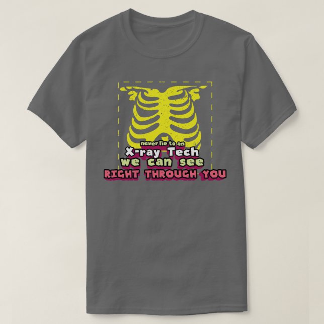 Camiseta Técnico XRay Tech XRay (Diseño del anverso)