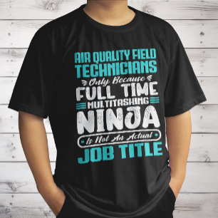 Camiseta Técnicos de Campo en Calidad del Aire Título de Pr