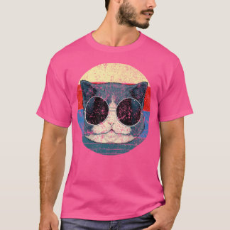 Camiseta Tecno Cat Dub Step Electro Music Synthesizer