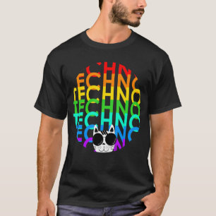 Camiseta Tecno Cat Dub Step Electro Music Synthesizer