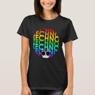 Camiseta Tecno Cat Dub Step Electro Music Synthesizer