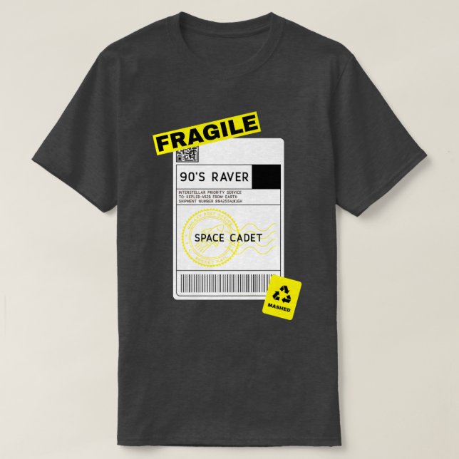 Camiseta Tecno de música clásica EDM de la casa clásica Rav (Diseño del anverso)