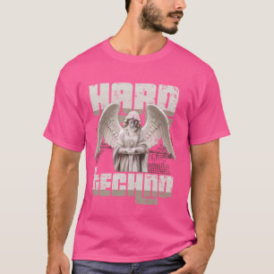 Camiseta Tecno duro Angel Rave Music Raver Dark Techno