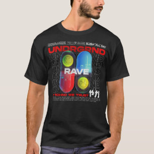 Camiseta Tecno estético de la avenida subterránea - Cultura