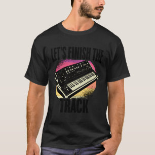 Camiseta Tecno sintetizador de música electrónica Dj Produ