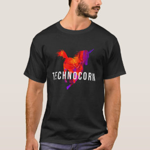 Camiseta Tecnocuerno Festival de Techno Música Rave DJ EDM 