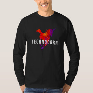 Camiseta Tecnocuerno Festival de Techno Música Rave DJ EDM