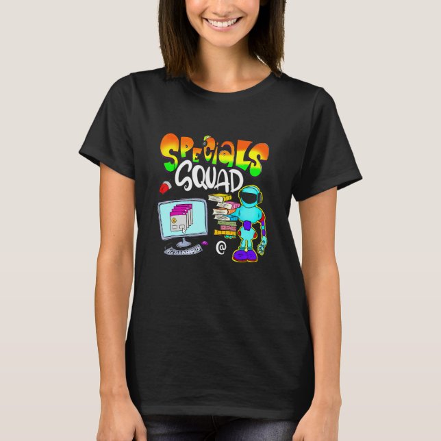 Camiseta Tecnología Adorable Profesor de Computación De vue (Anverso)