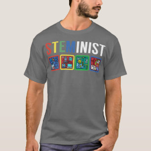 Camiseta Tecnología científica esteminista matemática de in