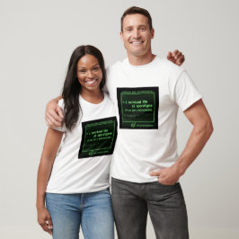Camiseta Tecnología de alucinación para supervivientes del