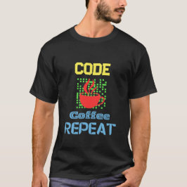 Camiseta tecnología de codificación de programadores de ing