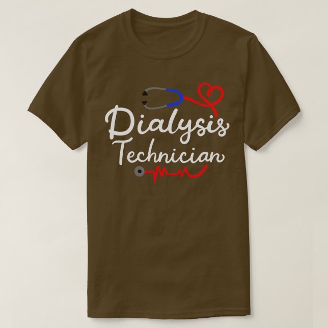 Camiseta Tecnología de diálisis (Diseño del anverso)