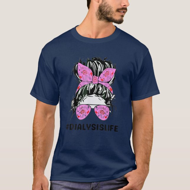Camiseta Tecnología de diálisis Nefrología tecnológica (Anverso)