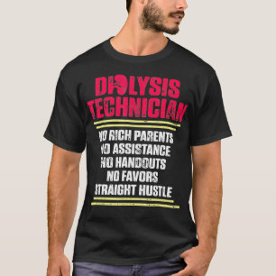 Camiseta Tecnología de diálisis Padres Ricos Nefrología Tec