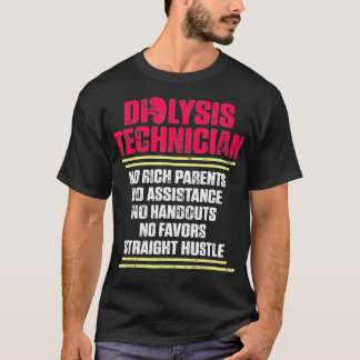 Camiseta Tecnología de diálisis Padres Ricos Nefrología Tec