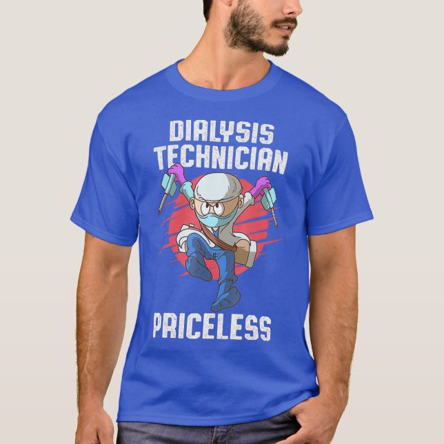 Camiseta Tecnología de diálisis Precio Nefrología Tecnologí (Anverso)
