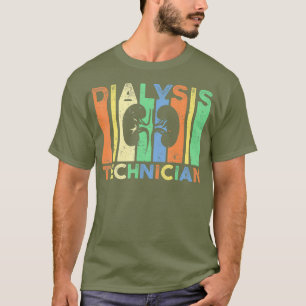Camiseta Tecnología de diálisis Retro Nefrología Tech